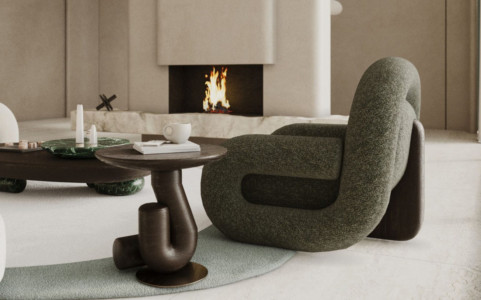 Loop Armchair - Elve